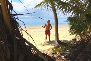 Flairträning på Mission Beach