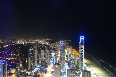 Från SkyPoint SkyPoint Surfers Paradise Gold Coast East Coast Australia
