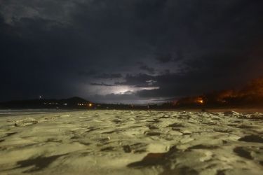 Thunderstorm på Main Beach Thunderstorm på Main Beach