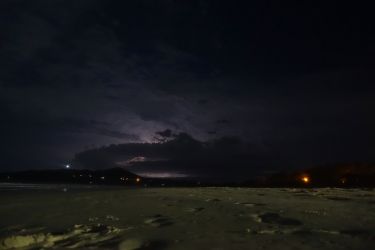 Thunderstorm på Main Beach Thunderstorm på Main Beach
